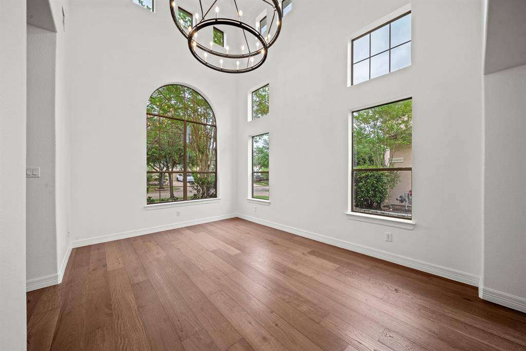 Formal Living room at the front of the home