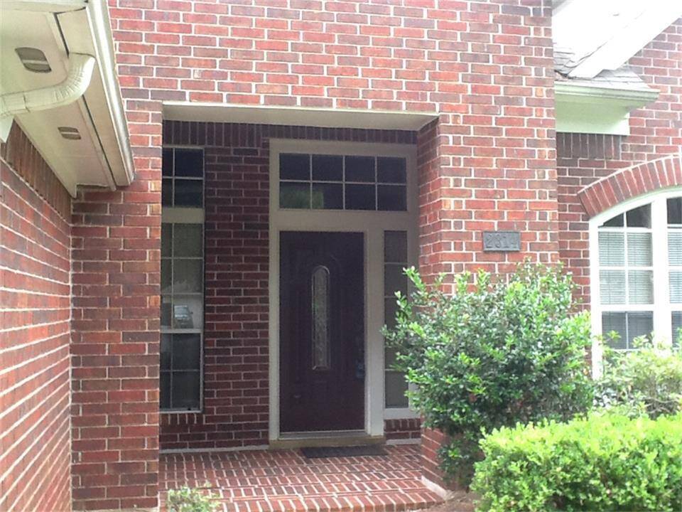 Welcome front door entry