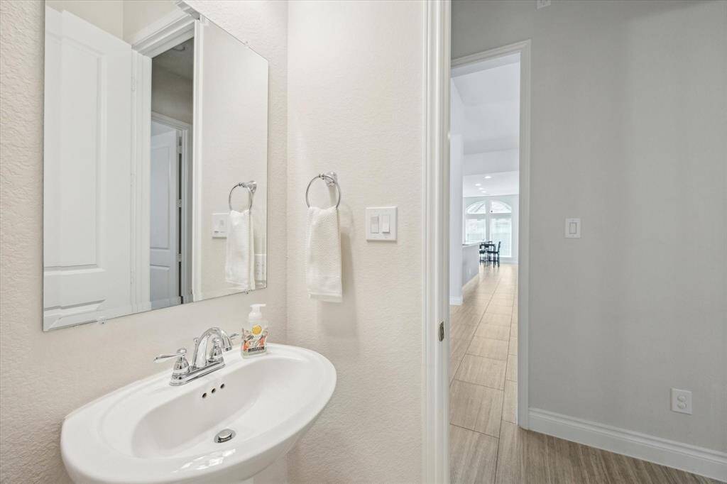 Powder bathroom