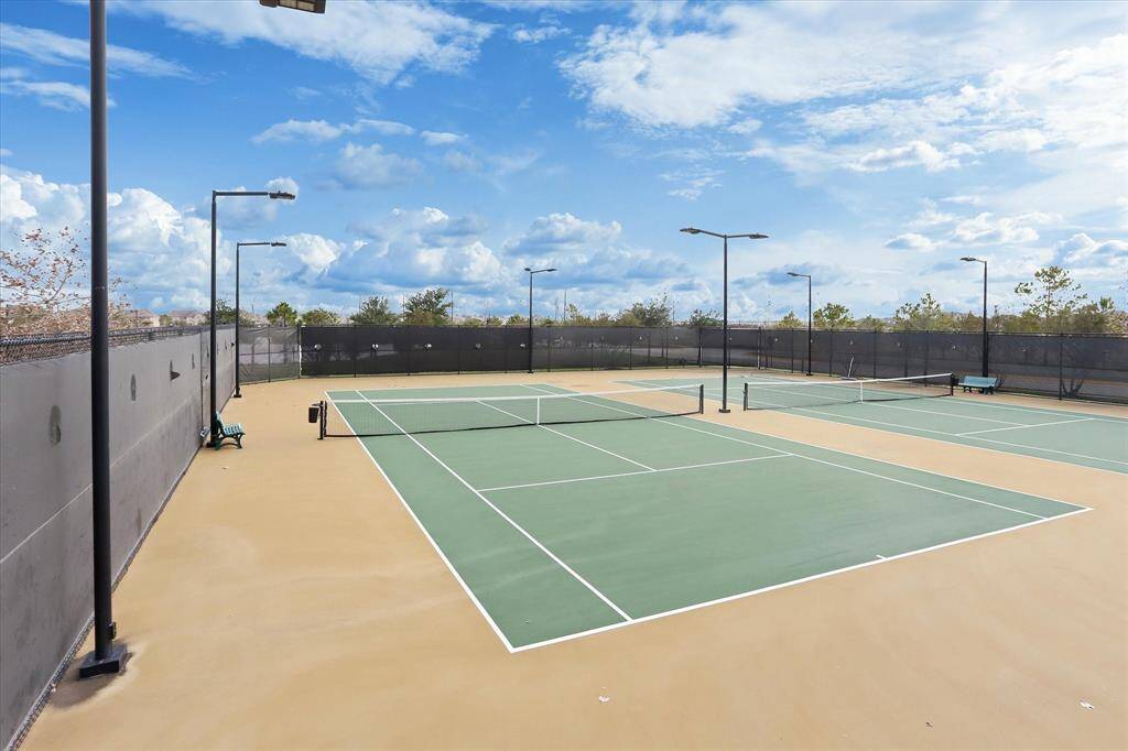 Tennis courts