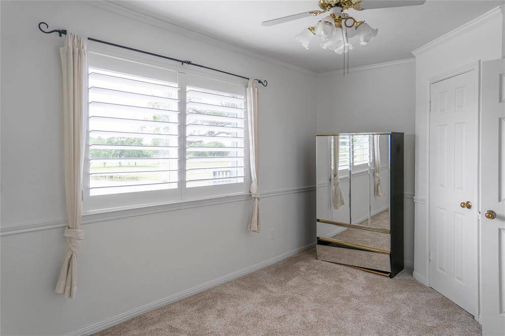 Third bedroom with p newly laid carpet!