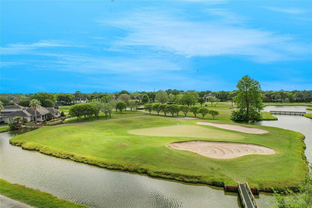 Another stunning view of the golf course and the lake from the home!
