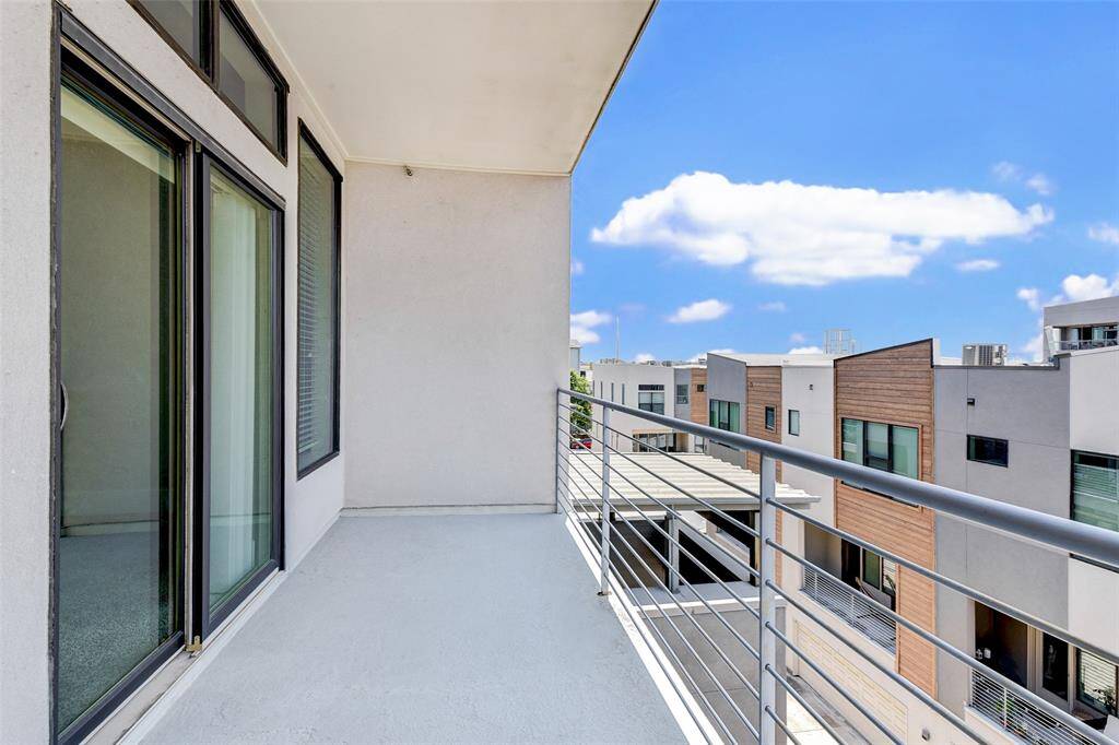 Spacious Patio off Master Bedroom