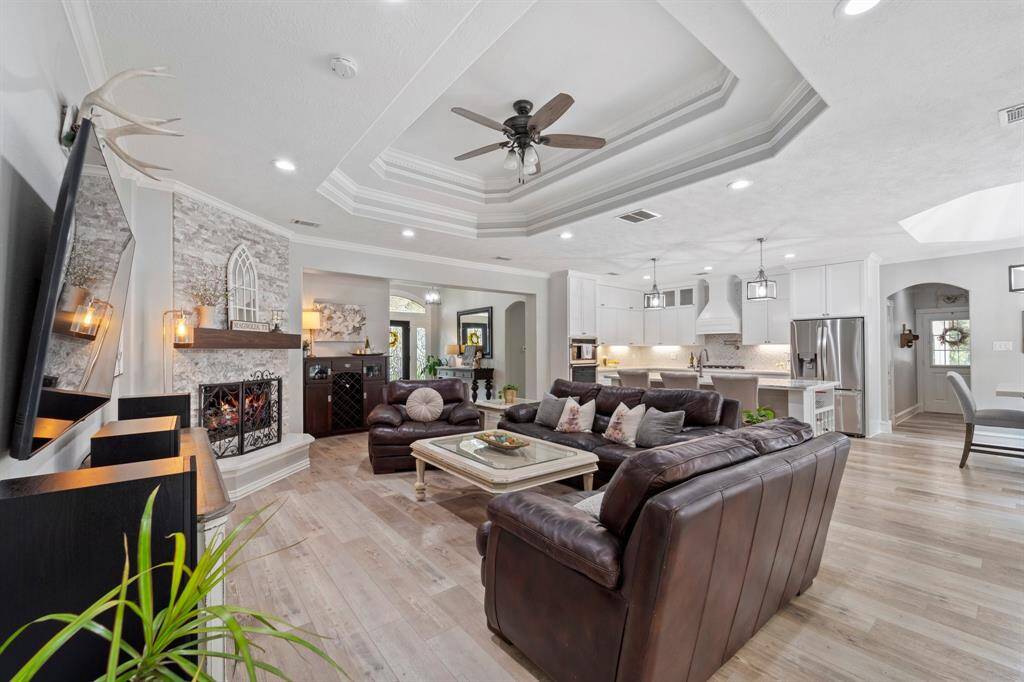 Amazing renovation done throughout the home! Open concept main living space convenient for gatherings.