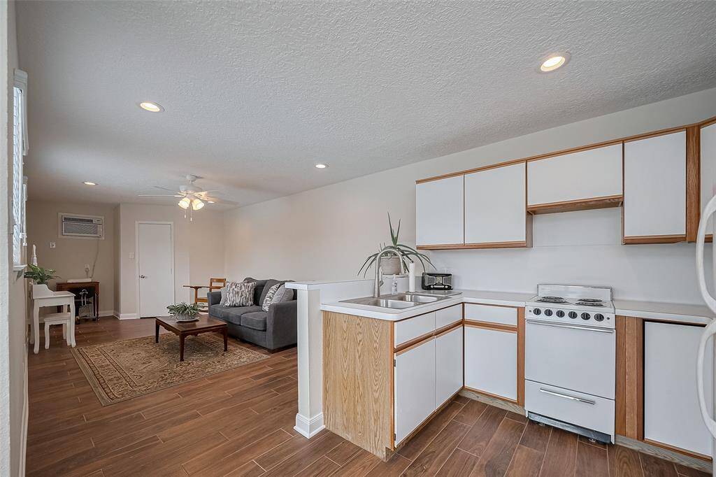 Attached studio apartment.