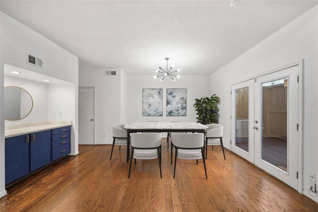 Virtually Staged Dining Room