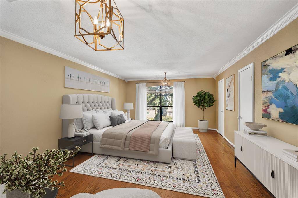 Virtually Staged to show potential layout of the primary bedroom!