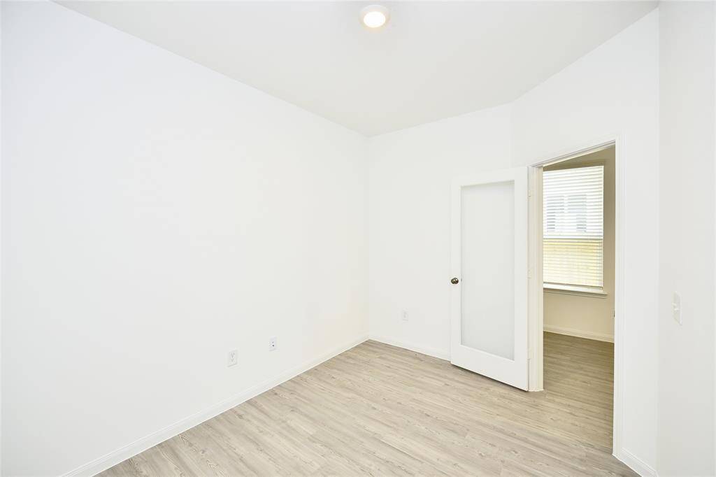 Dedicated office space great for working from home or a quiet homework spot.