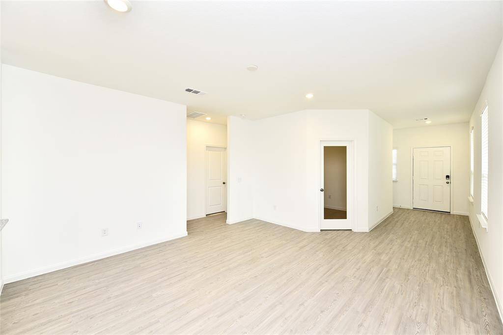 Another view of the living area.