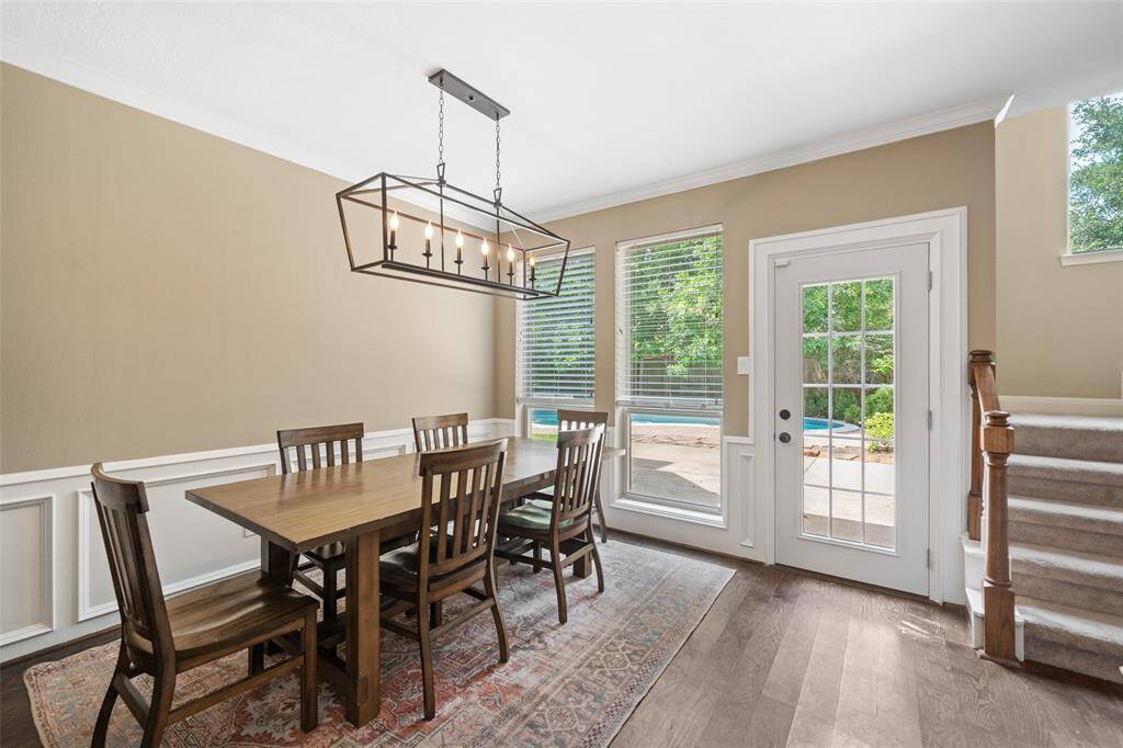 Secondary staircase for convenient access.