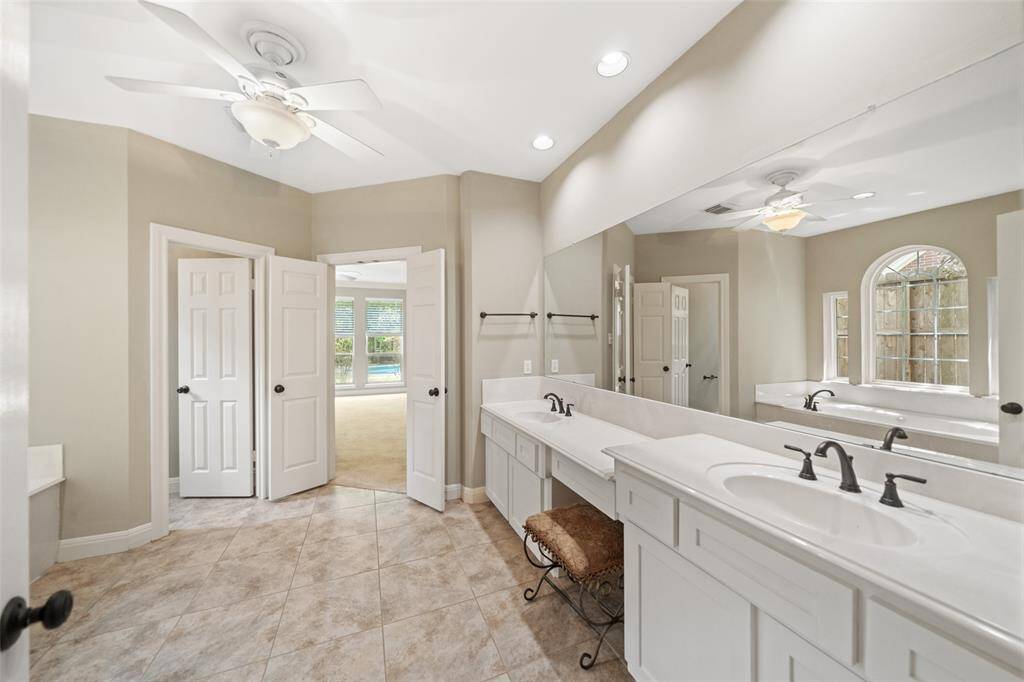 Another view of the primary bathroom.