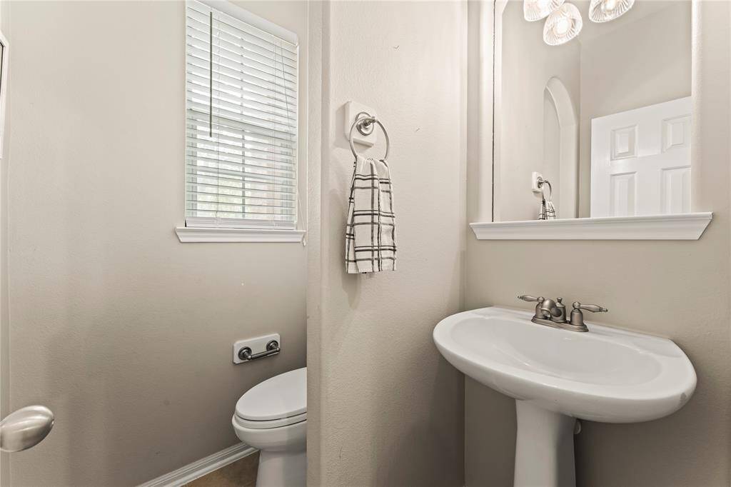 Half Bath Down.
