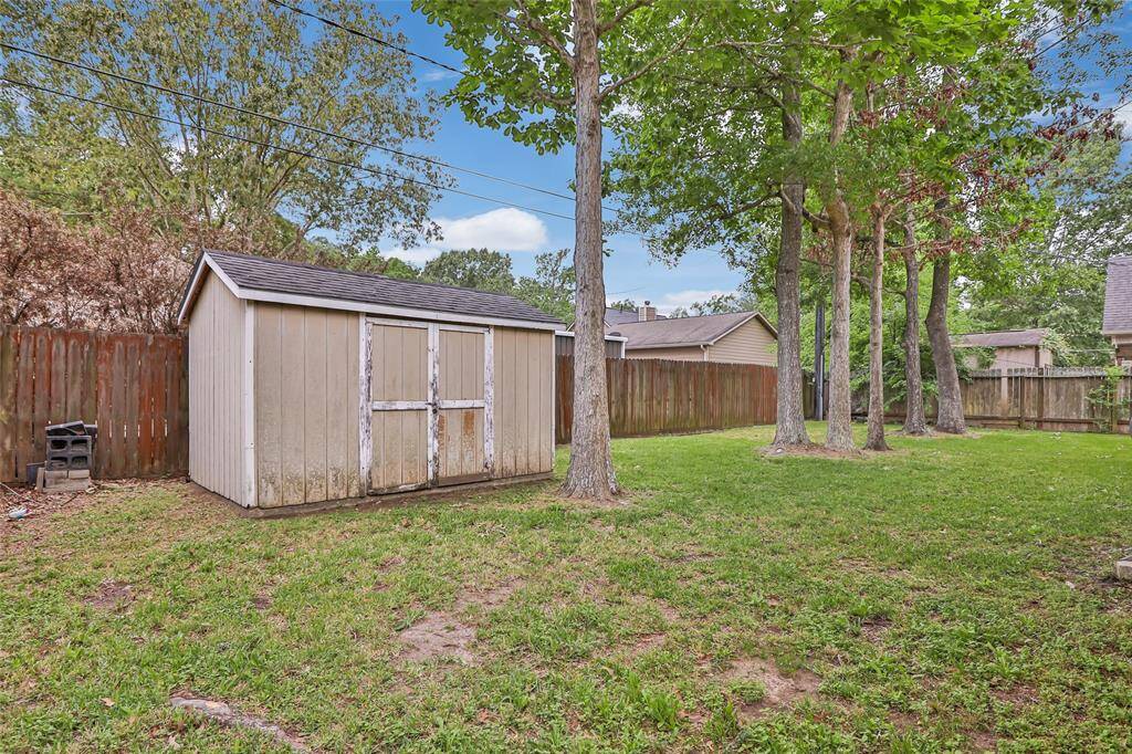 Secure and private backyard oasis.