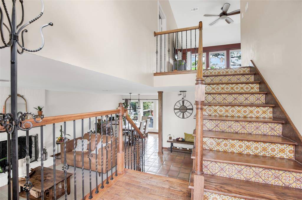 Gorgeous Custom designed staircase to your living areas