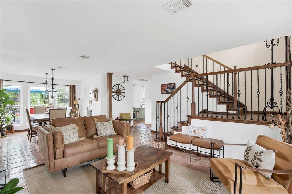 Spacious Living Room downstairs