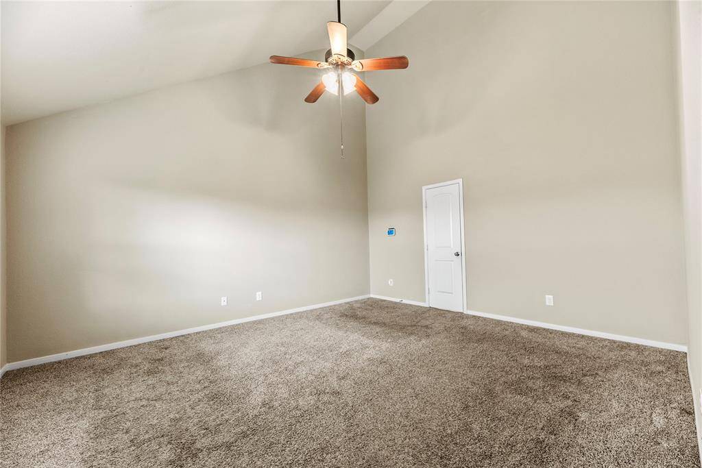 This is a large space to create your own private retreat.