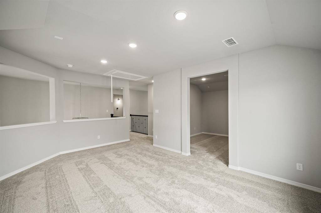Representative photo of gameroom and media room.