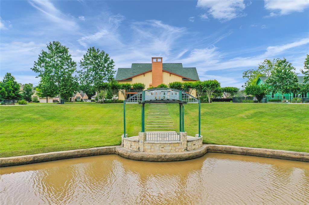 Stage is located behind the Lodge and looks into the lake.