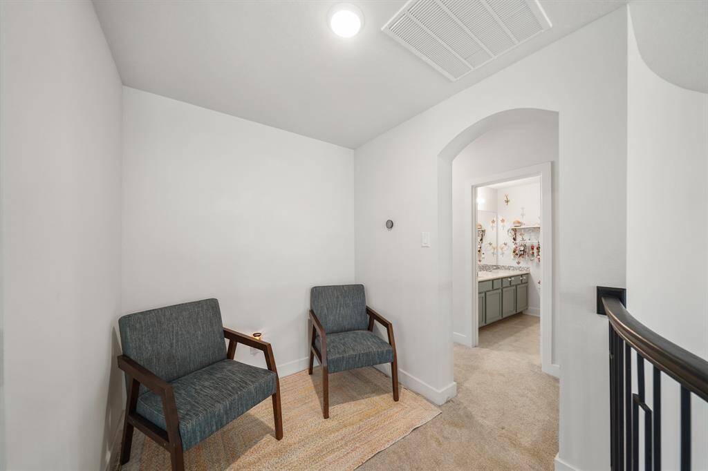 This space is perfect for a reading nook, or even a craft or homework corner.