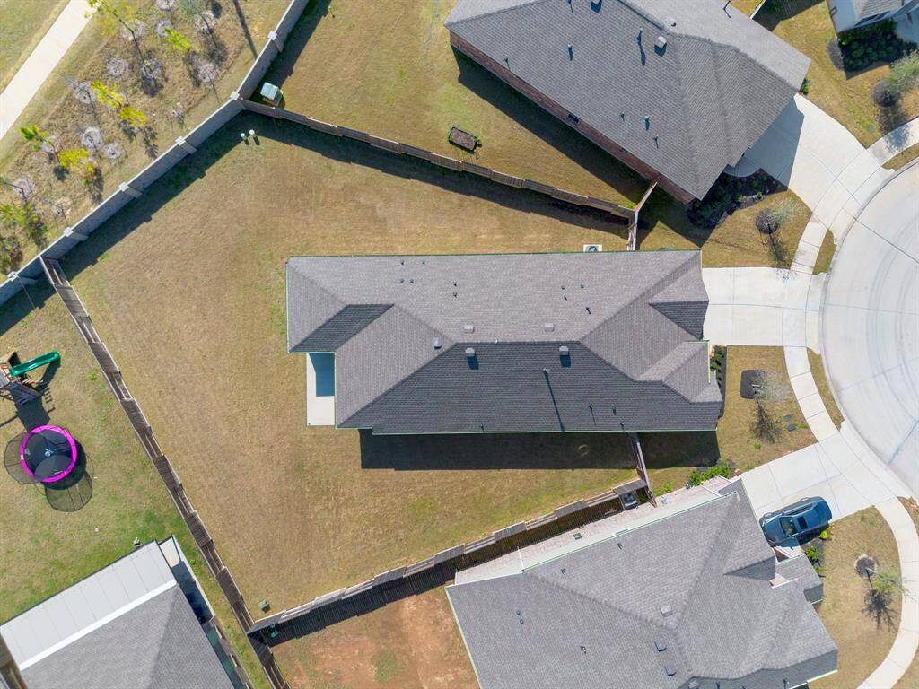 Ariel view of the whole property.