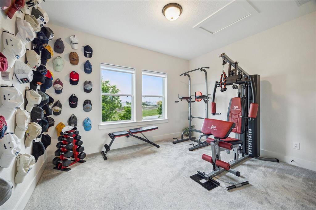Secondary bedroom with views of downtown!