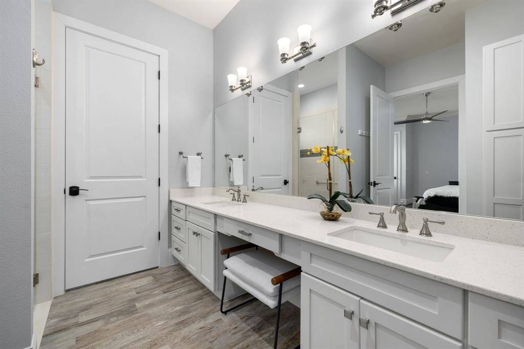 Ensuite bathroom for one of the four primary suites.