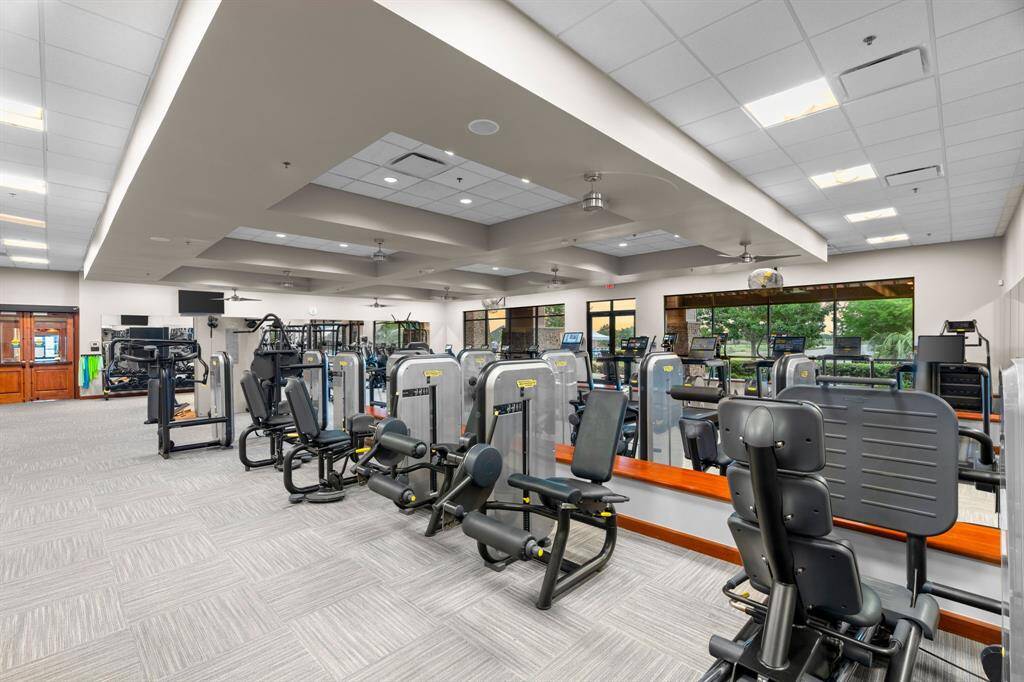 A plethora of equipment awaits, giving you a wide range of options to choose from and tailor your workout to your needs.