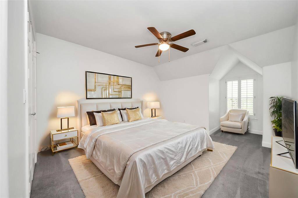 Virtually Staged Bedroom 4