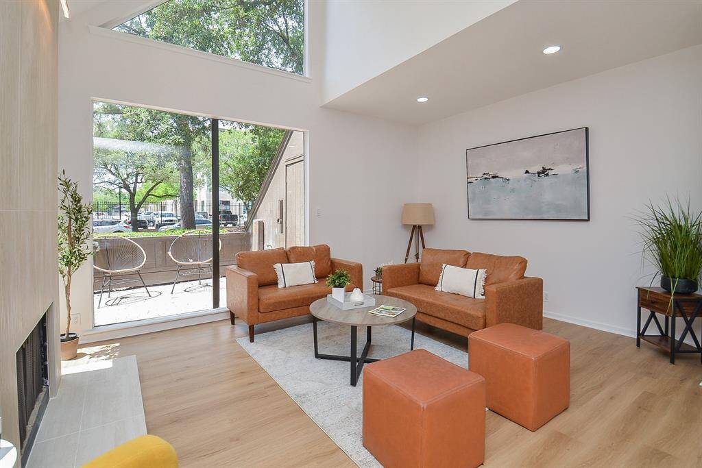 Natural Light Pours in from all angles accentuating the Amazing Architectural details of this Beautifully Remodeled home.