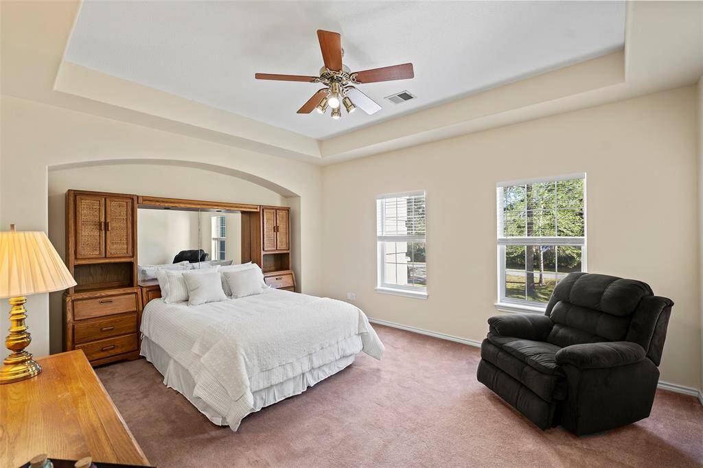 Upstairs features 4 secondary bedrooms, each room is very spacious with its own character and charm!