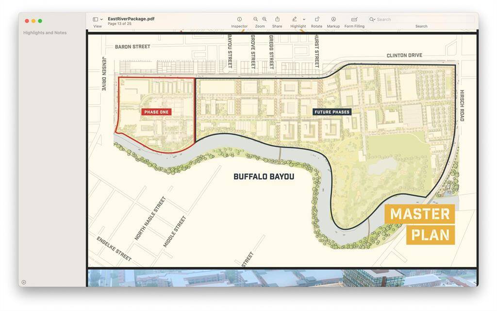 East River Development is walking distance