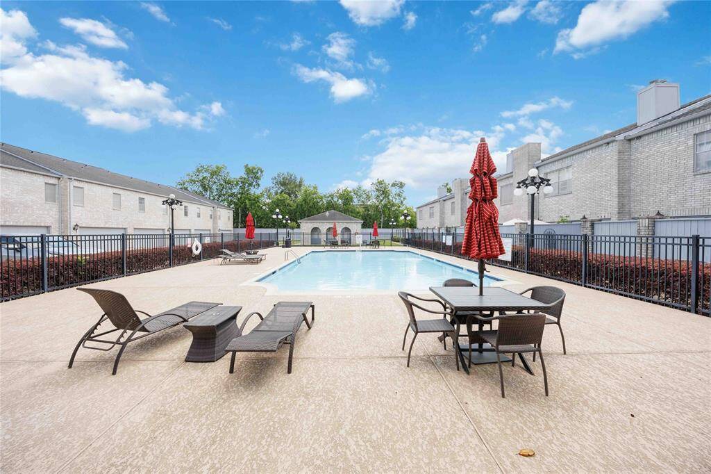 Community pool area.