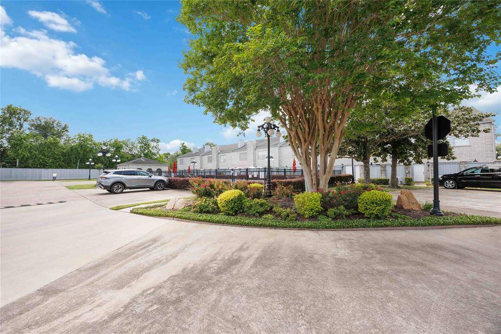 Community grounds and additional parking.