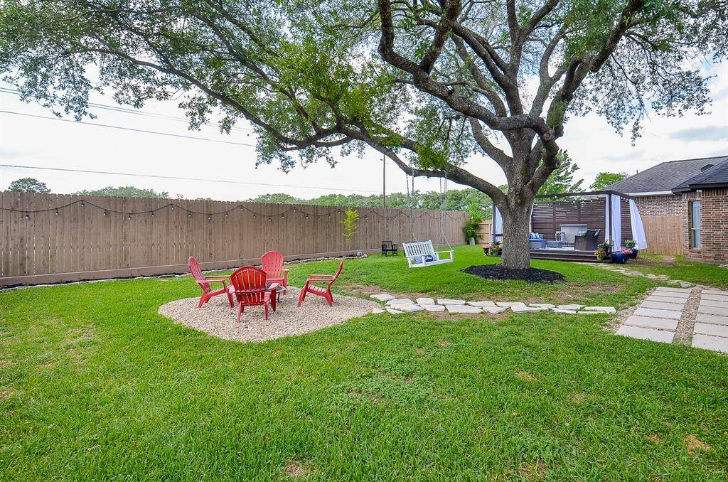 Backyard deck