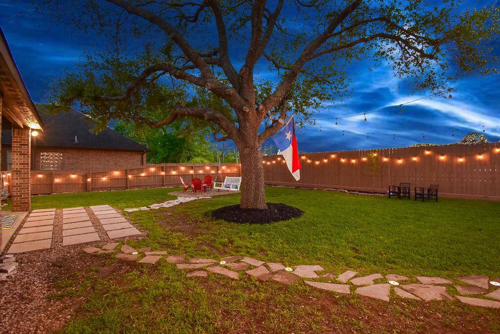 Backyard Night Shot