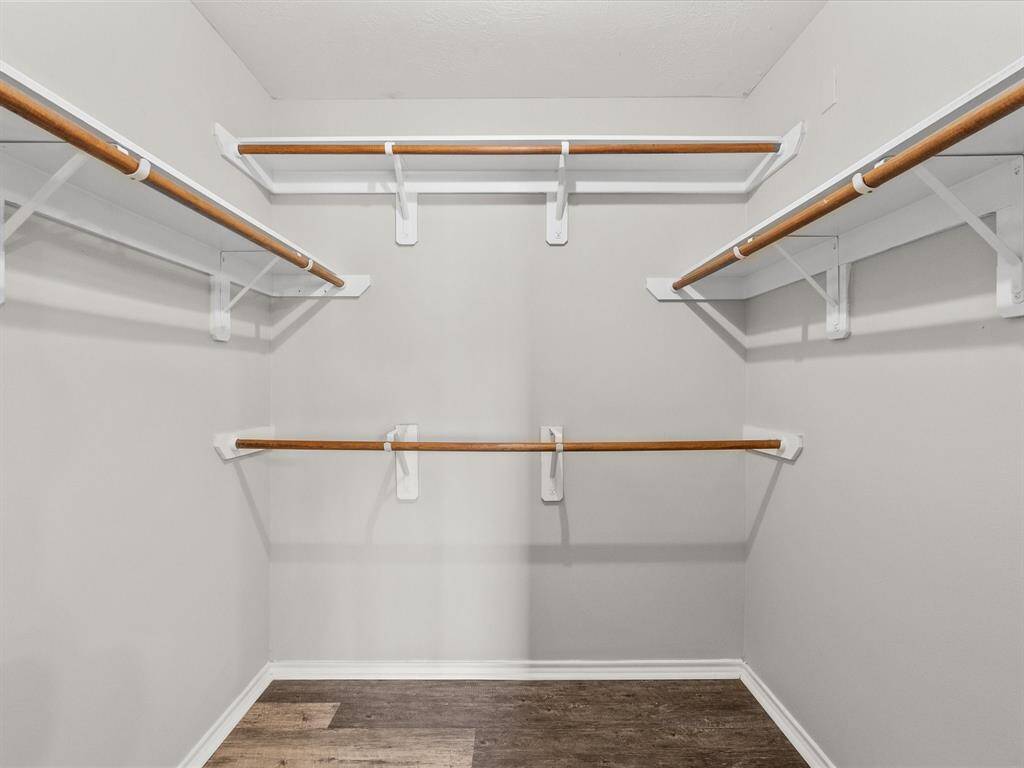 Primary walk-in closet