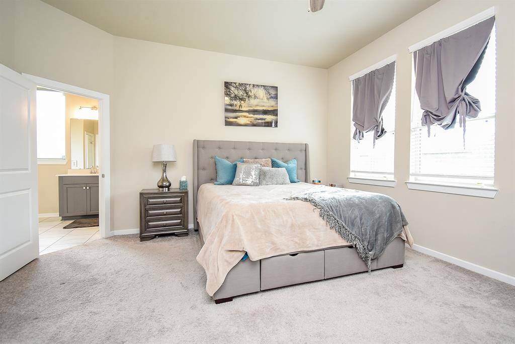 Private primary suite.