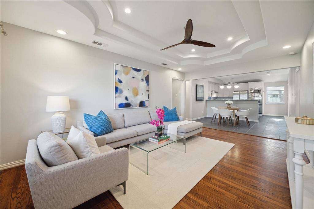 LIVING ROOM- This home is darling and offers an open floor plan.