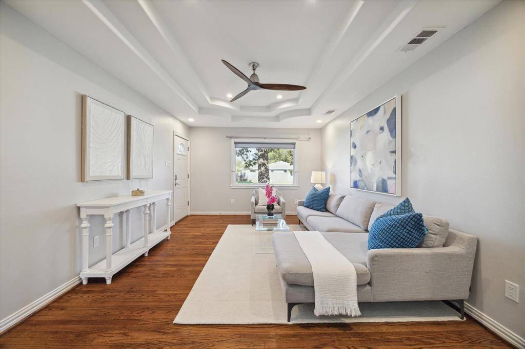 LIVING ROOM- Living room has a large picture window overlooking the front yard.