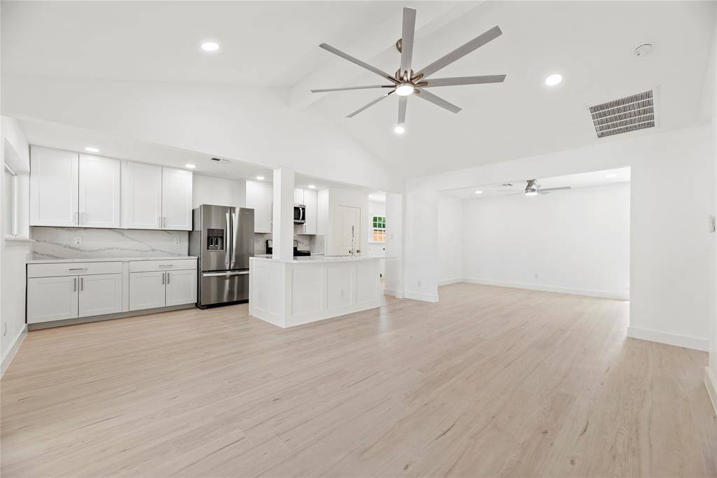 Bright open floorplan.