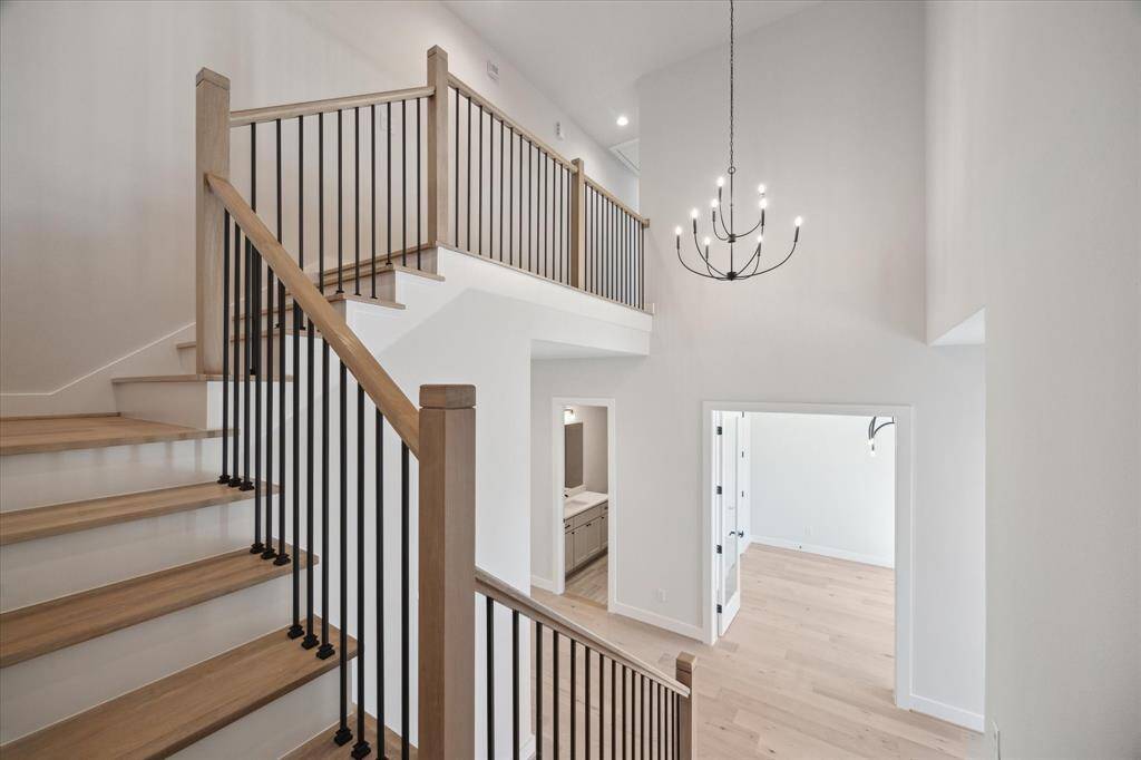 Upstairs are 3 Secondary Bedrooms and 2 Baths