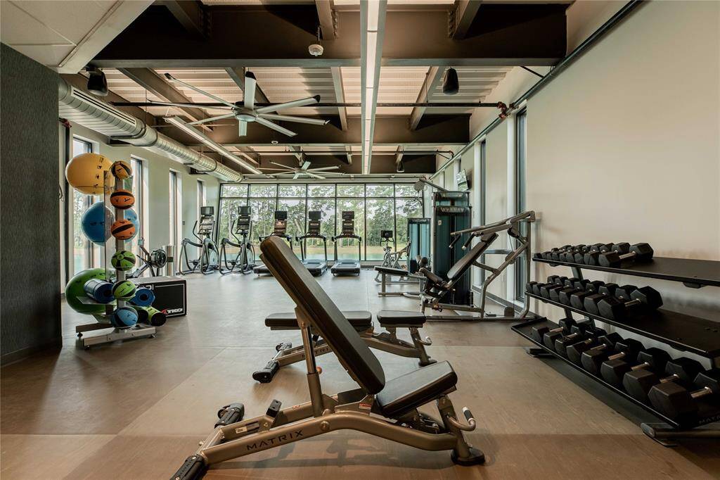 Fitness Center within the Lake House Amenity Center