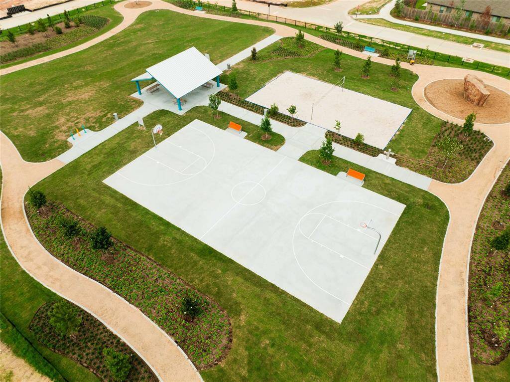 Volleyball and Basketball Court