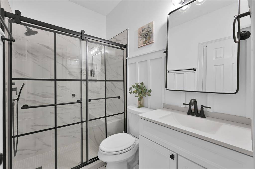 Attached bathroom