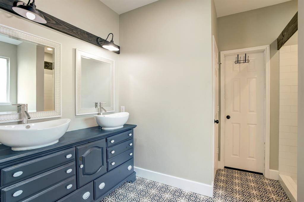 Updated primary bathroom