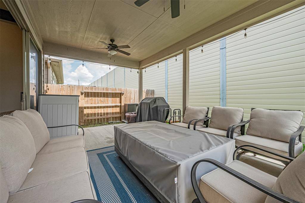 Another view of outdoor patio