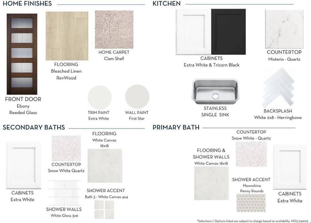 Nice interior selections!