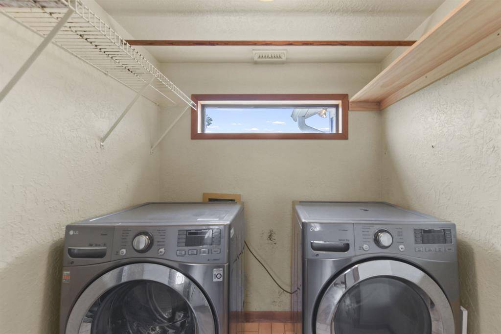 Experience convenience with a laundry room on the same level.