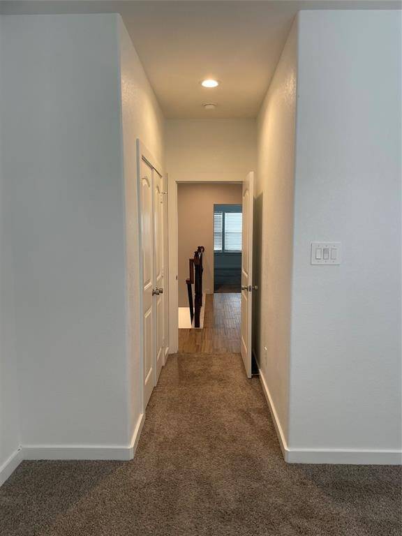 Bedroom #3 view into hallway