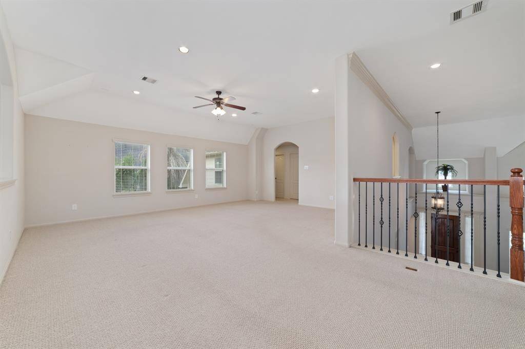 game room upstairs